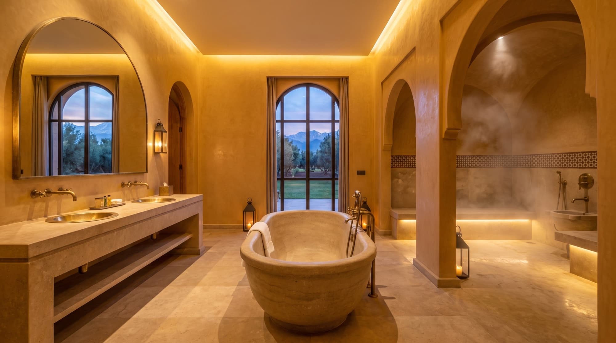 Atlas Horizon Villa — Master bathroom