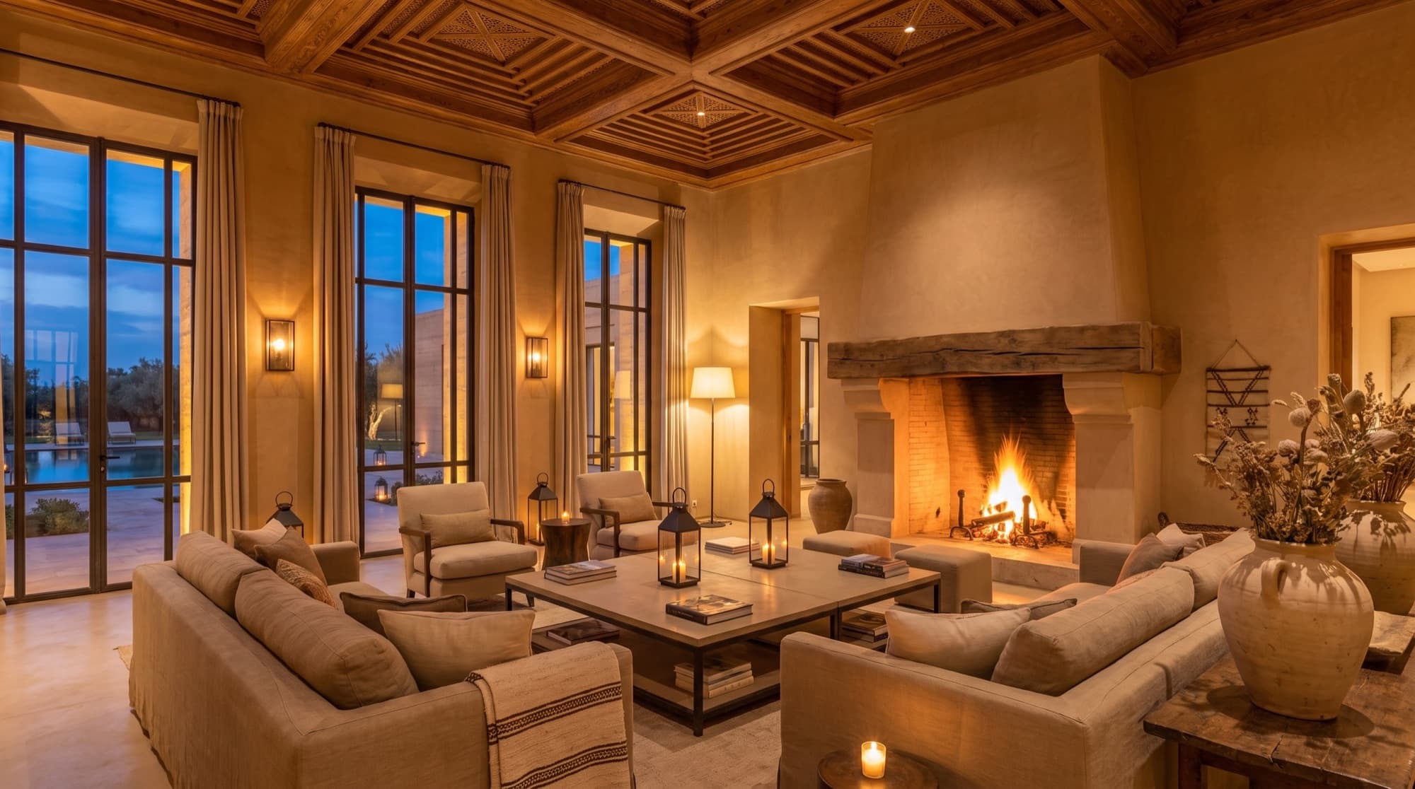 Atlas Horizon Villa — Living room
