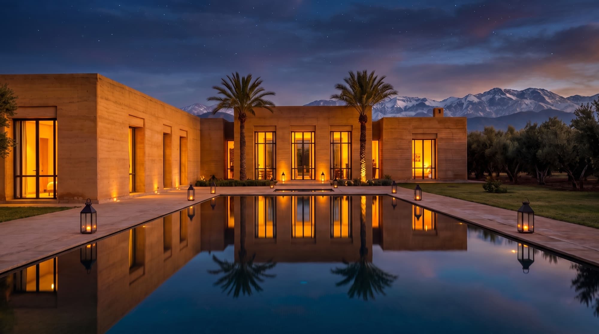 Atlas Horizon Villa — Pool & terrace