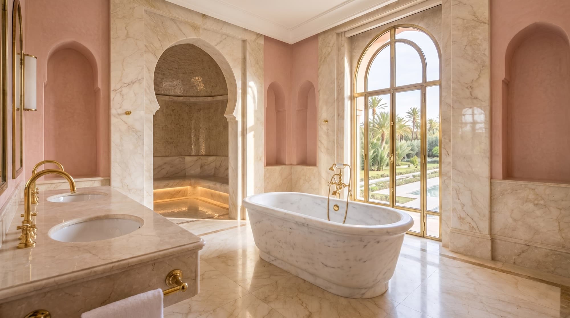 Palmeraie Signature Estate — Master bathroom