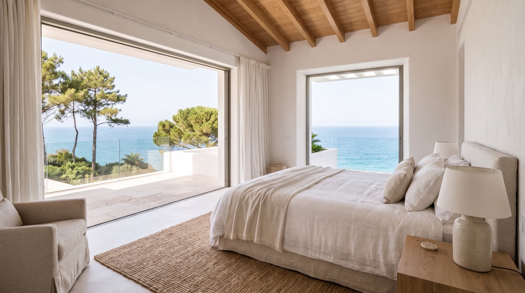 Cap Spartel Ocean Villa — Master bedroom