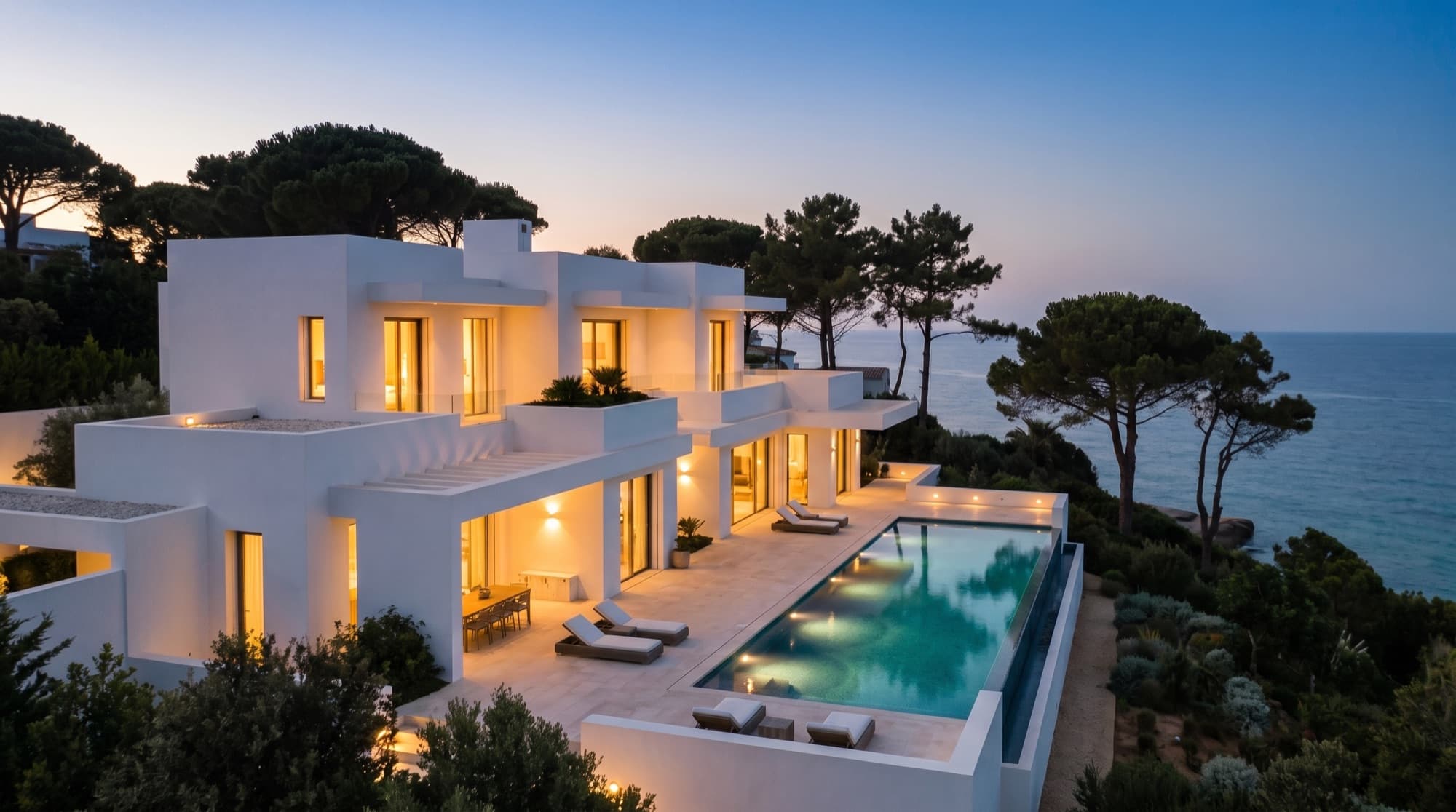 Cap Spartel Ocean Villa — Pool & terrace