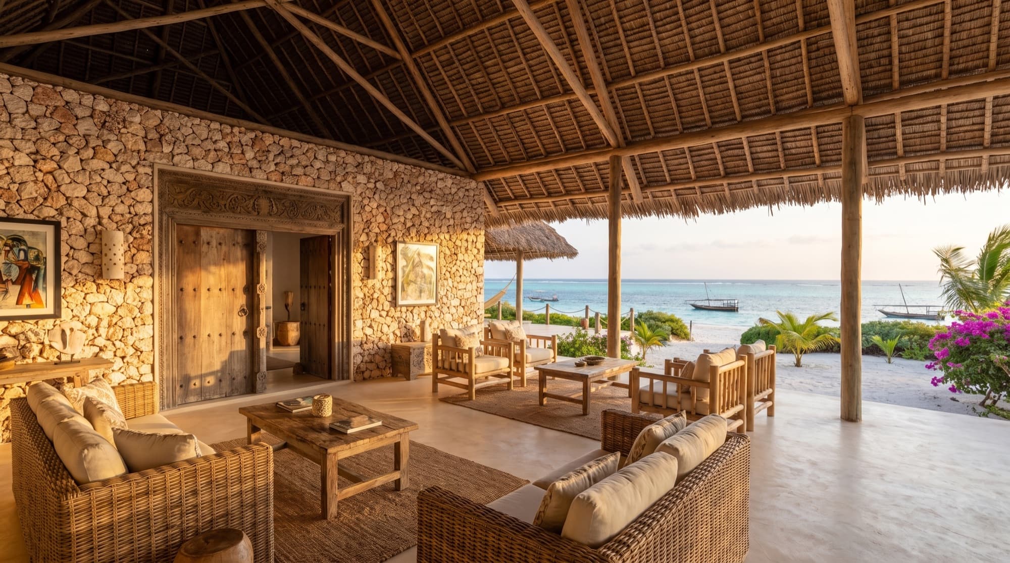Zanzibar Reef Residence — Living room