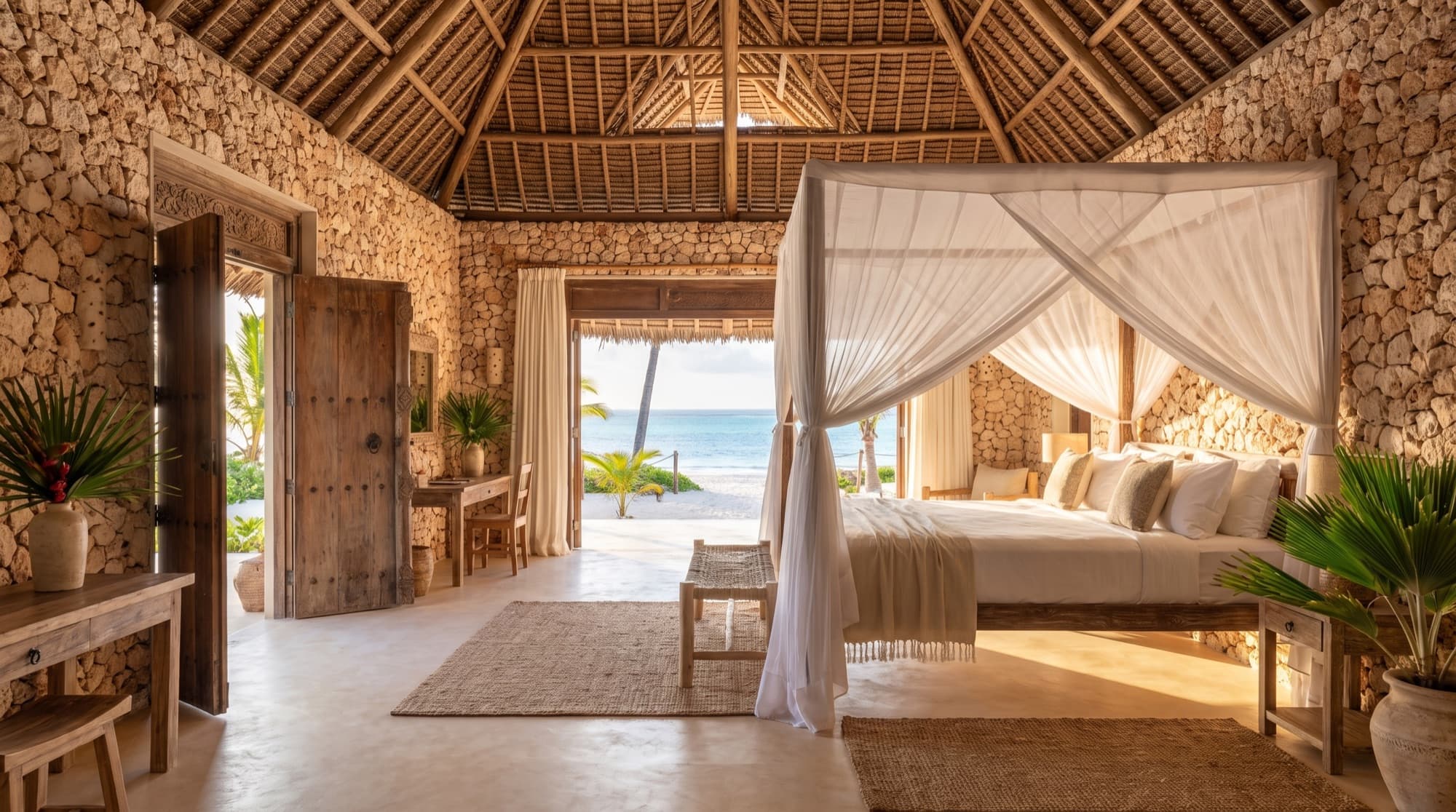 Zanzibar Reef Residence — Master bedroom