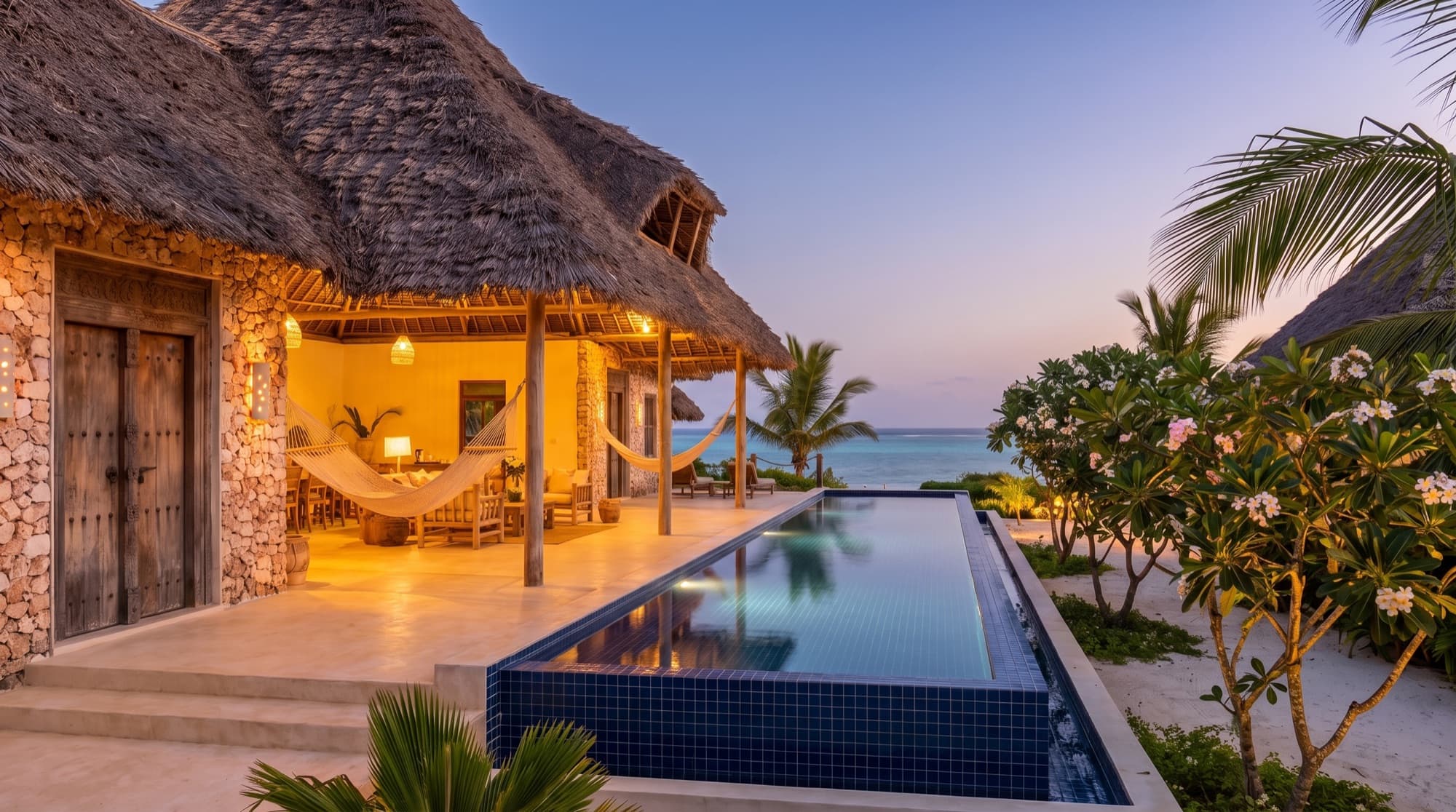 Zanzibar Reef Residence — Pool & terrace