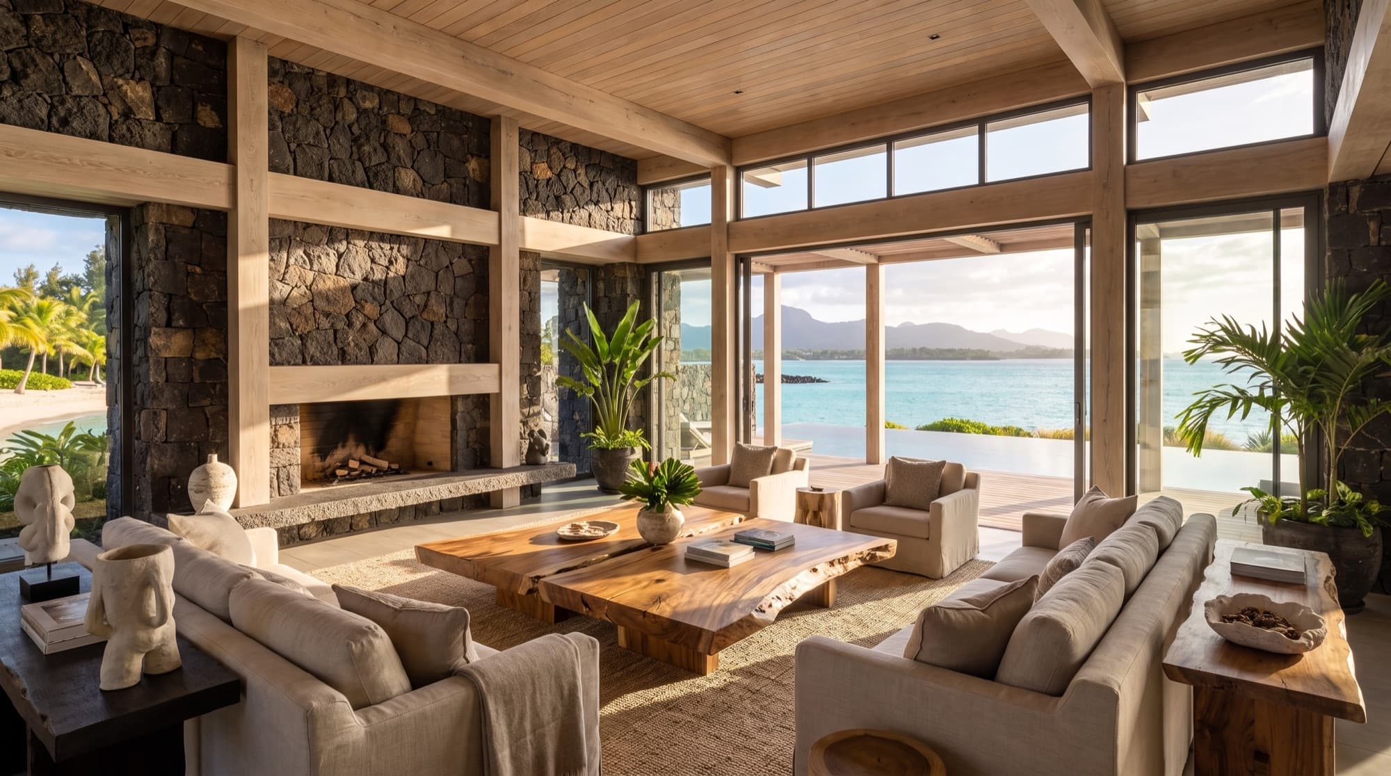 Anahita Garden Villa — Living room