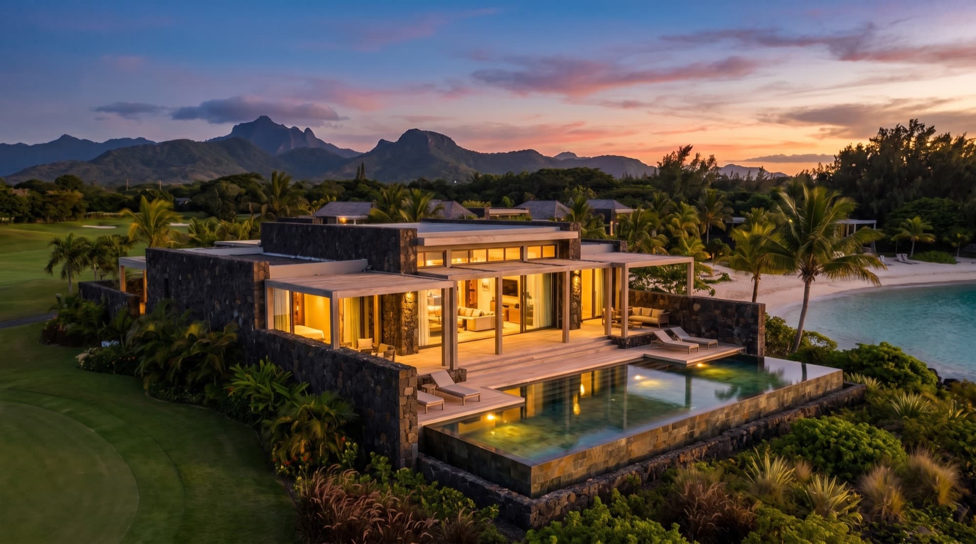 Anahita Garden Villa — Pool & terrace