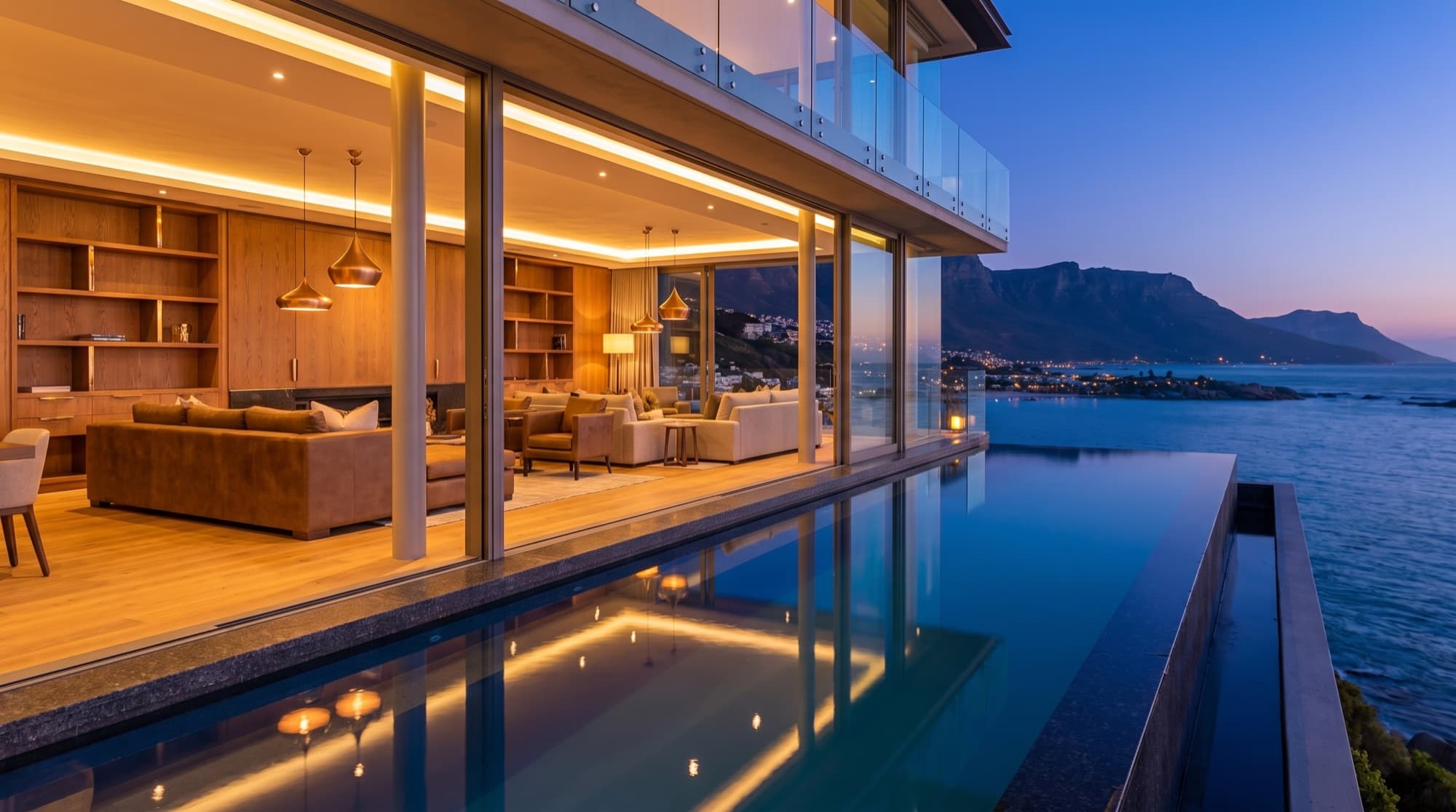 Cape Serenity Villa — Living room