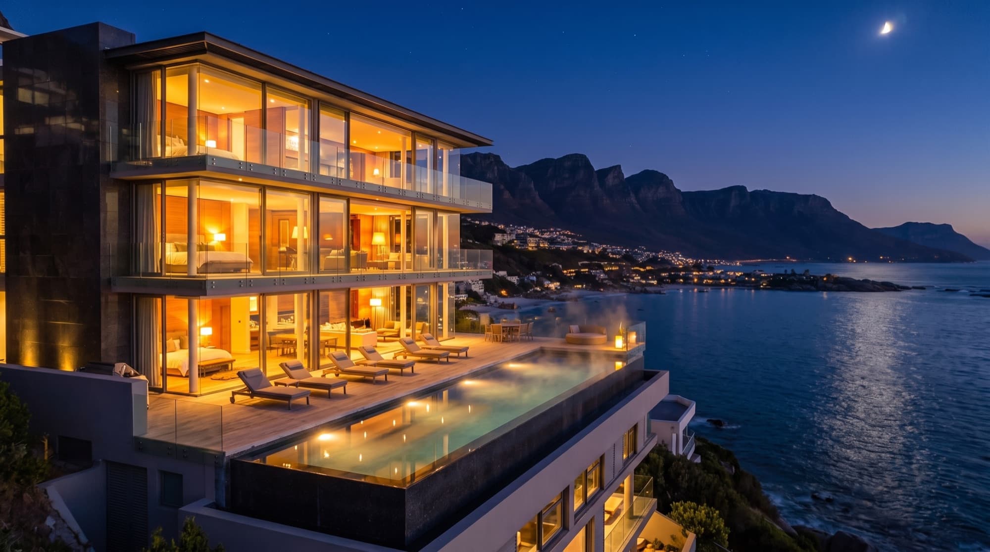 Cape Serenity Villa — Pool & terrace