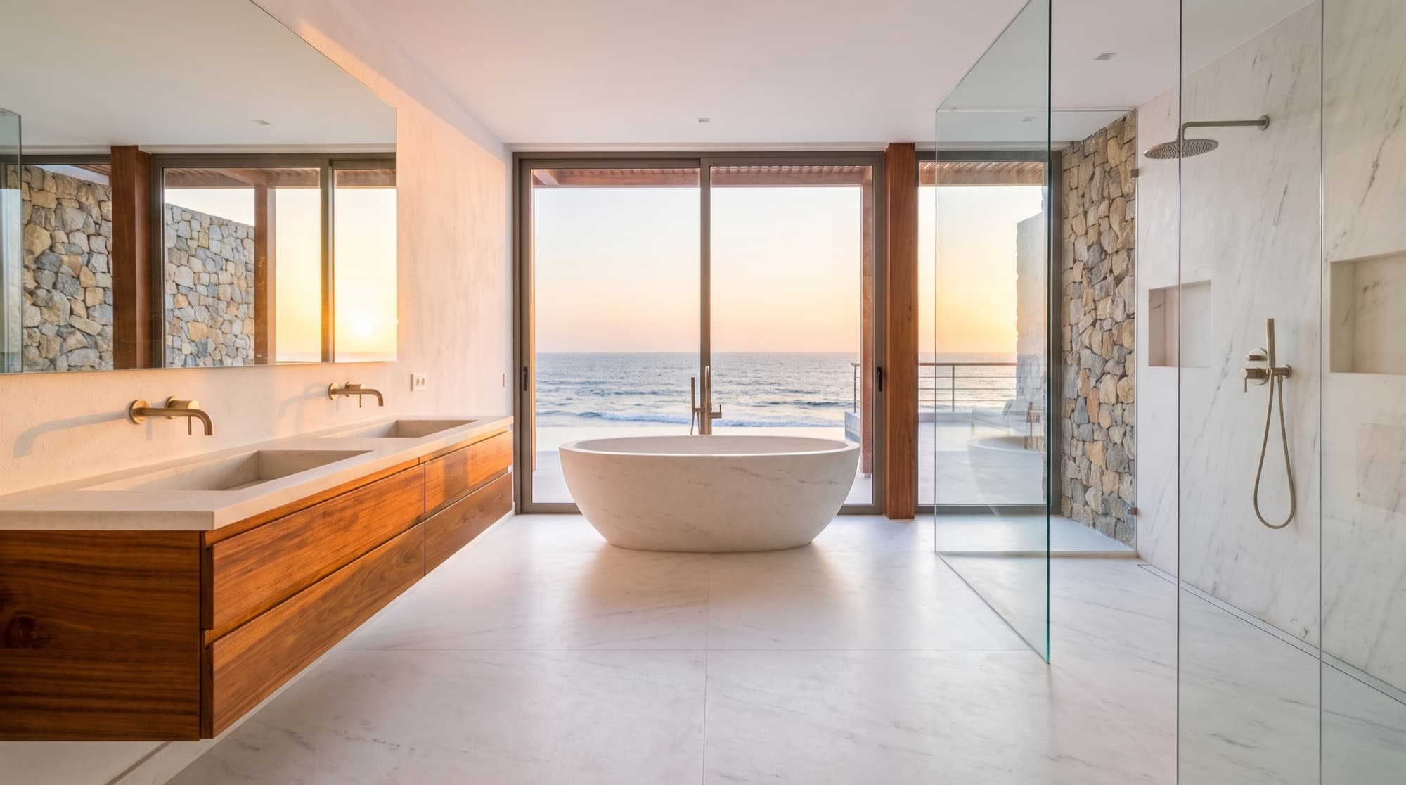 Ocean Pearl Residence — Master bathroom