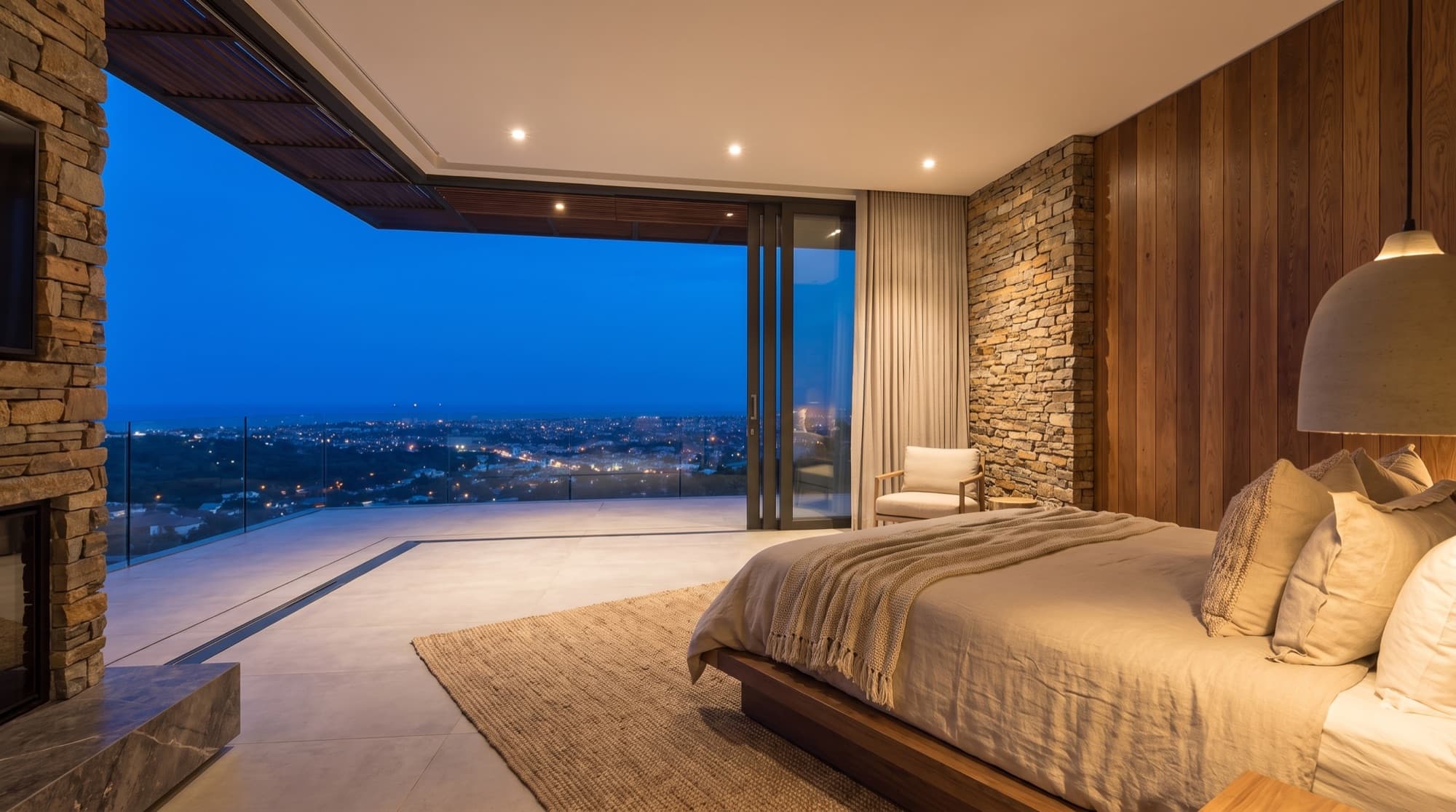 Accra Hills Luxury Villa — Master bedroom