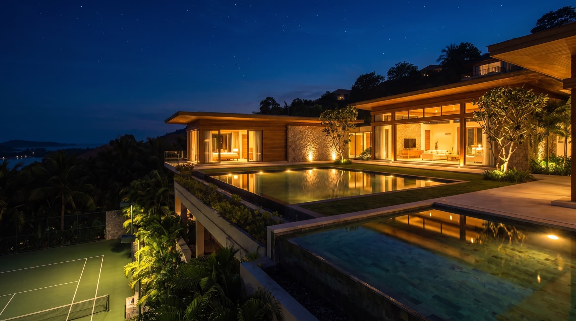 Layan Crest Residence — Pool & terrace