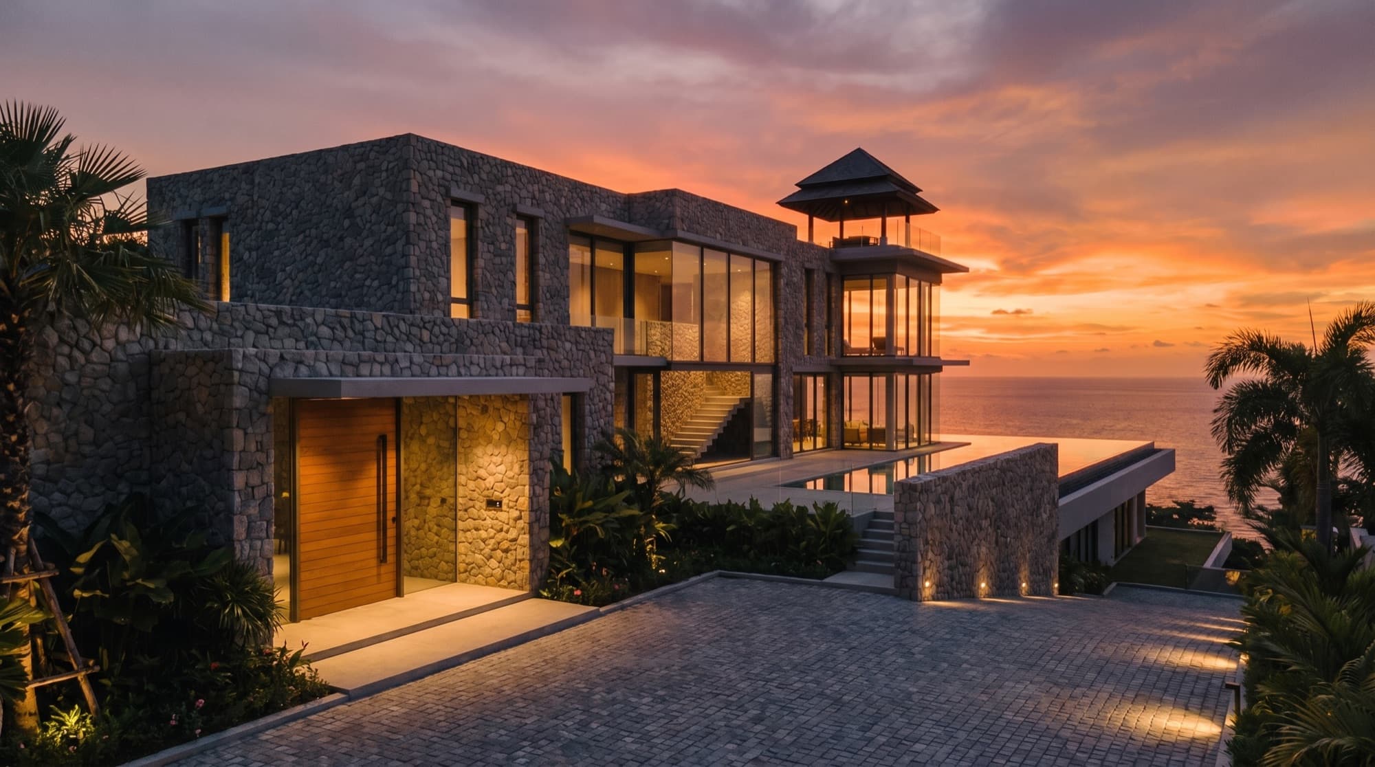 Andara Horizon Villa — Entrance & facade