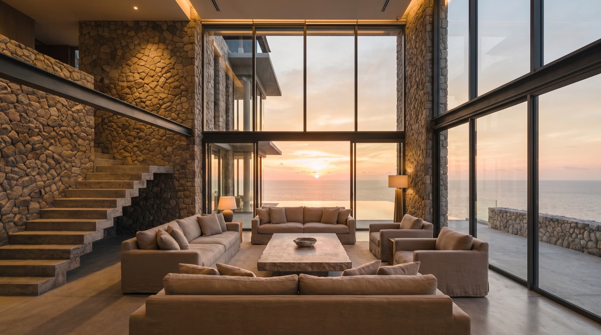 Andara Horizon Villa — Living room