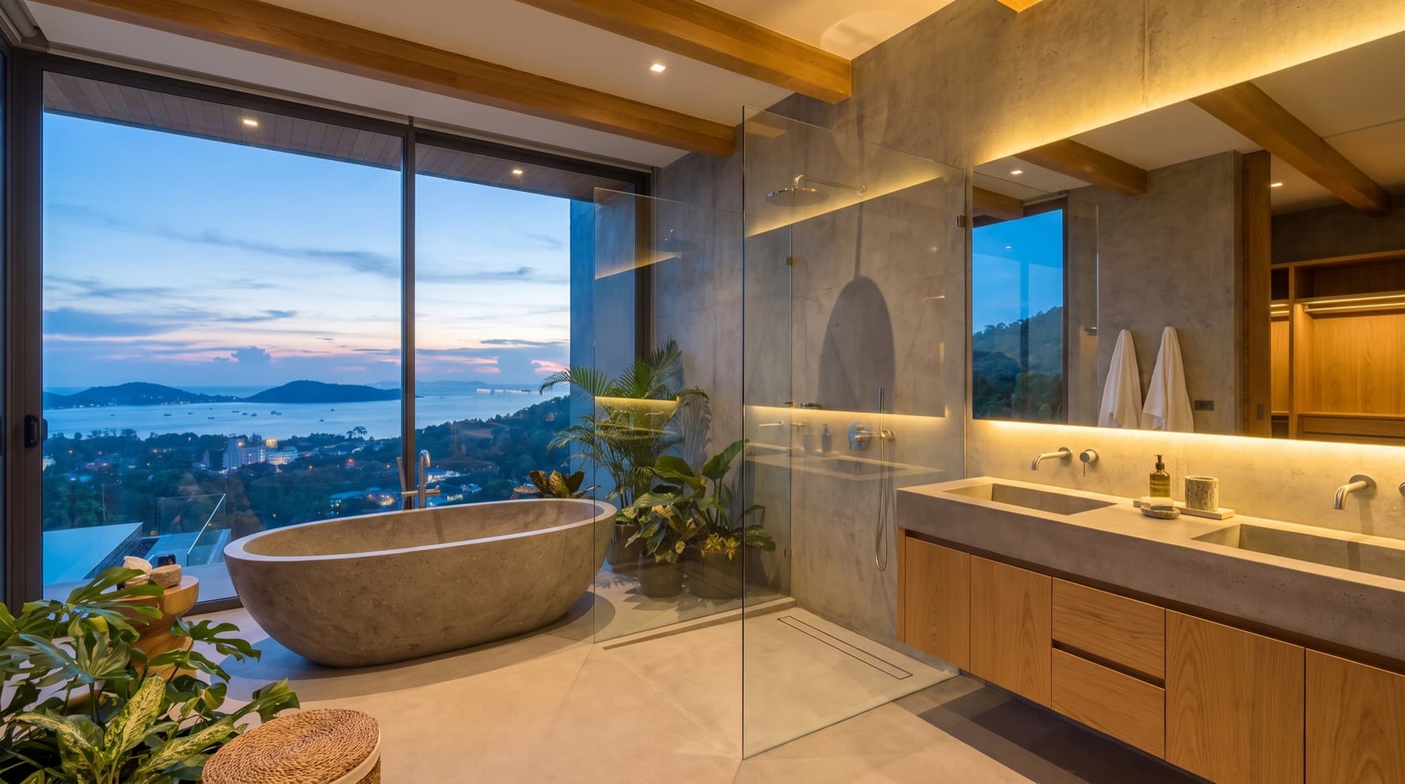 Samui Azure Heights — Master bathroom