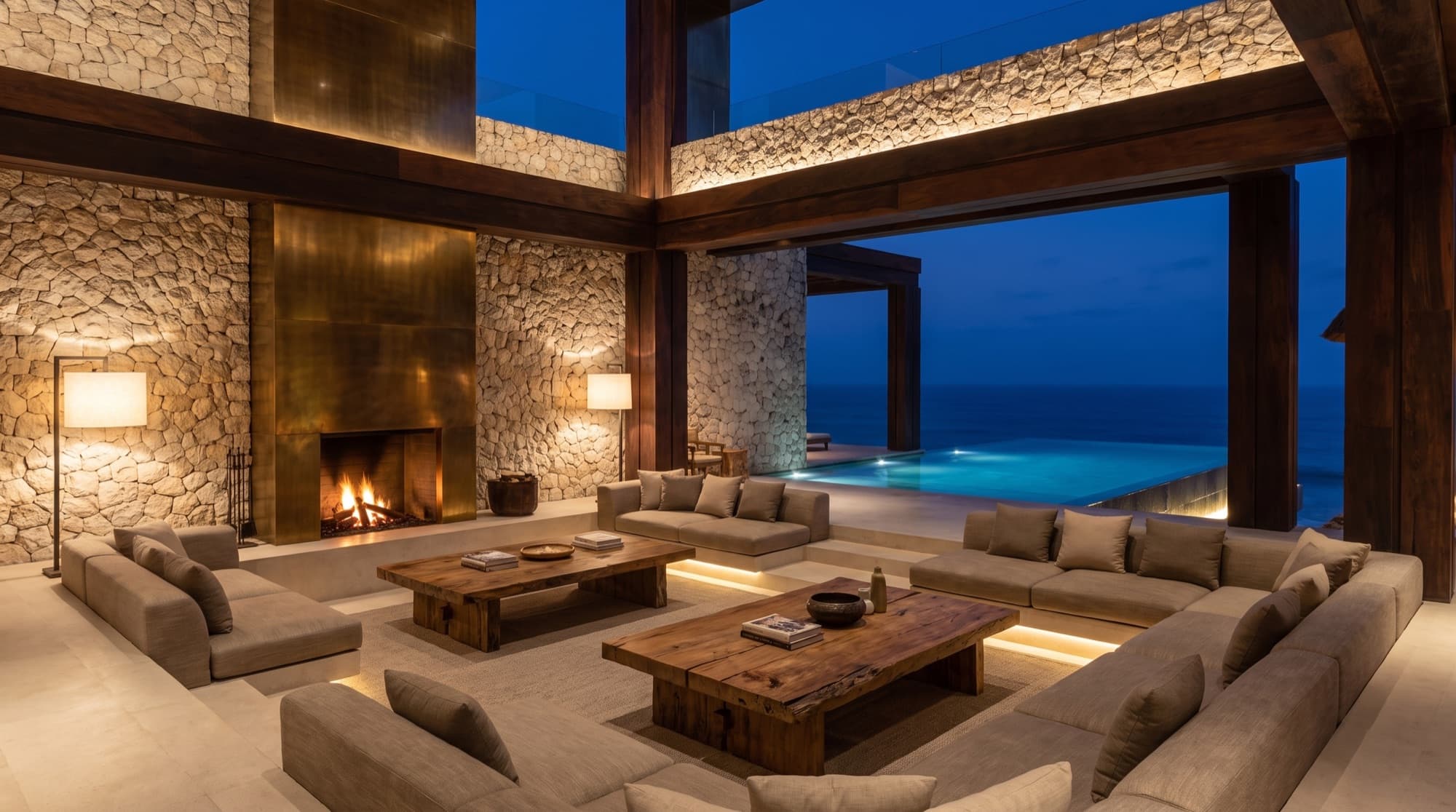Uluwatu Sky Villa — Living room