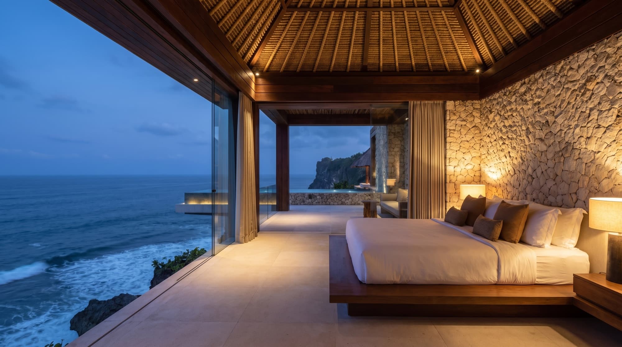 Uluwatu Sky Villa — Master bedroom