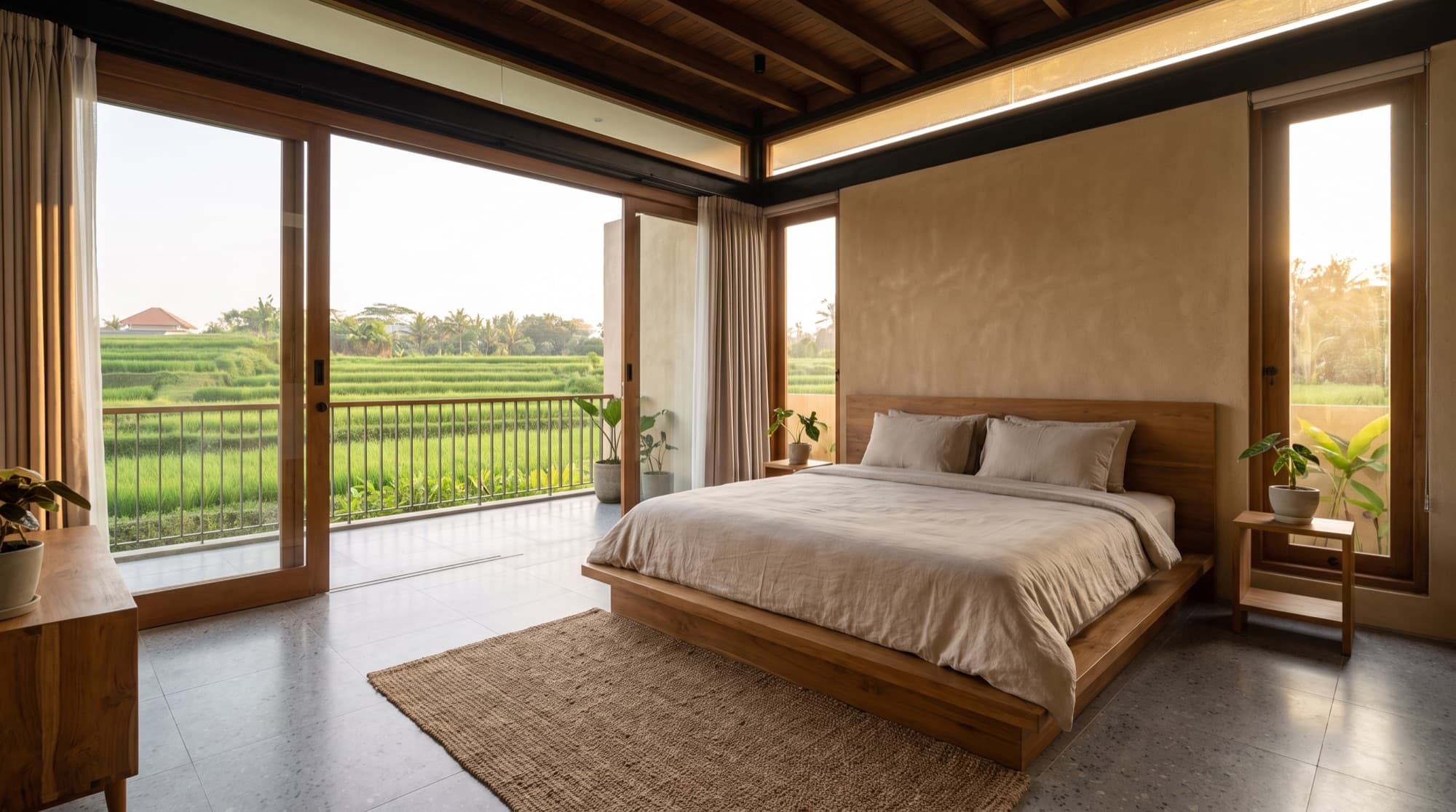 Canggu Atelier Villa — Master bedroom