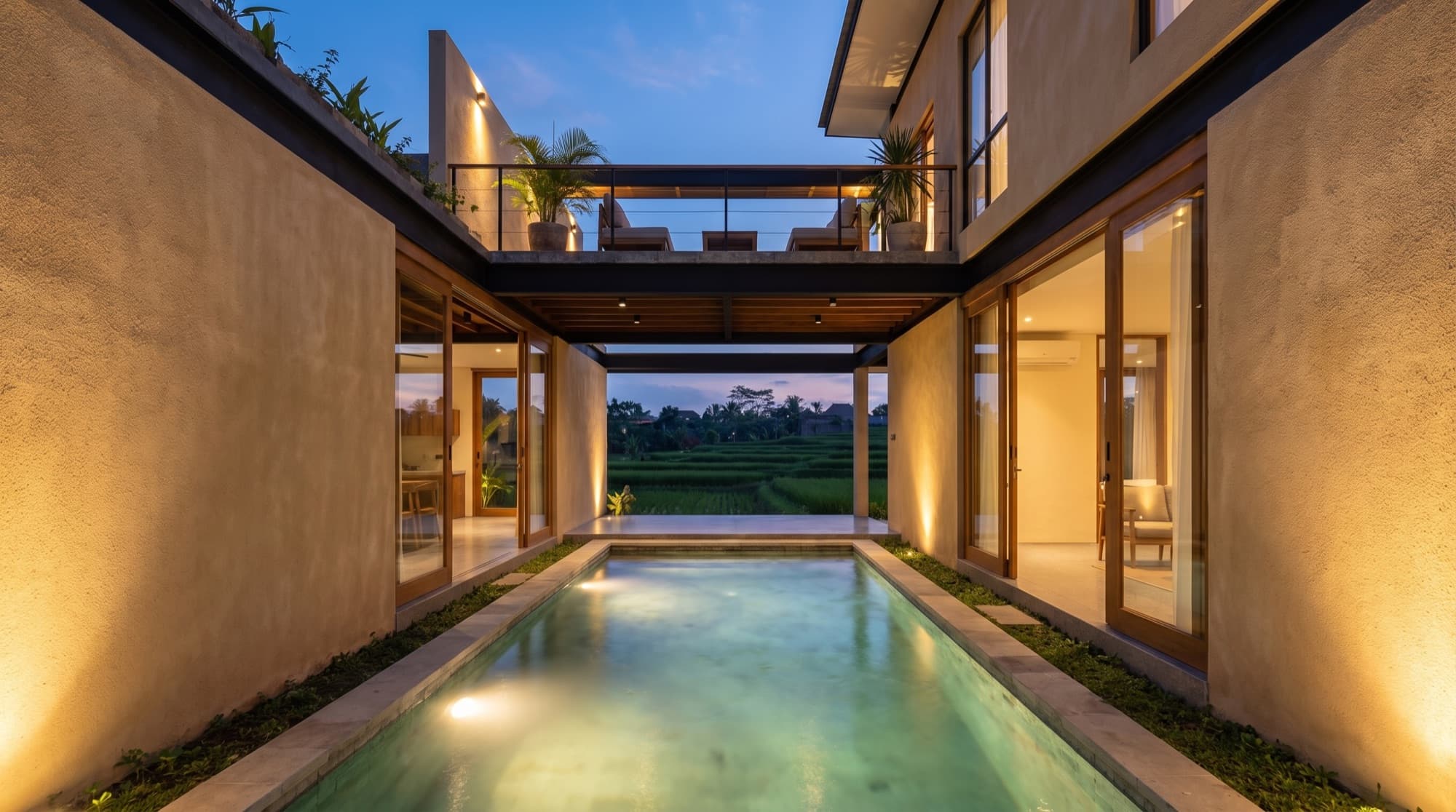 Canggu Atelier Villa — Pool & terrace