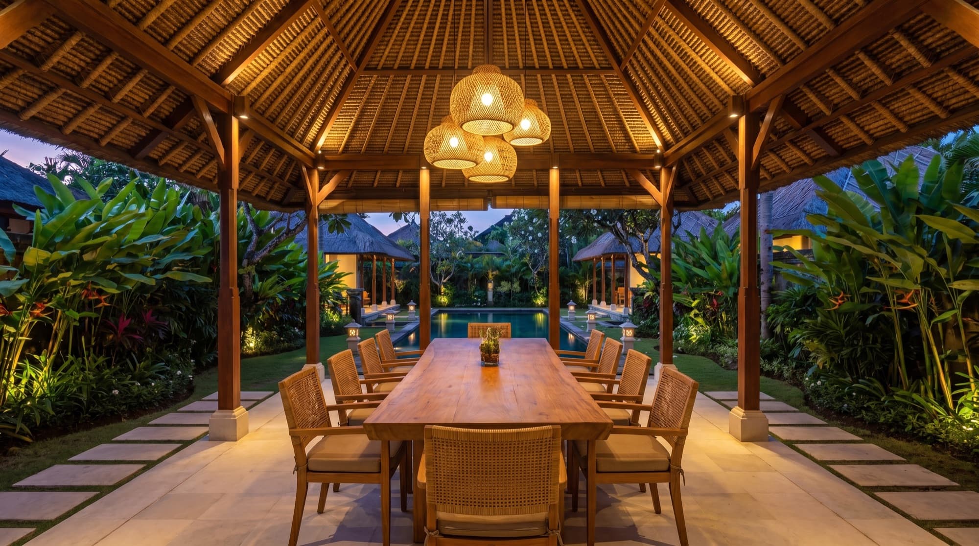 Seminyak Sanctuary Estate — Dining