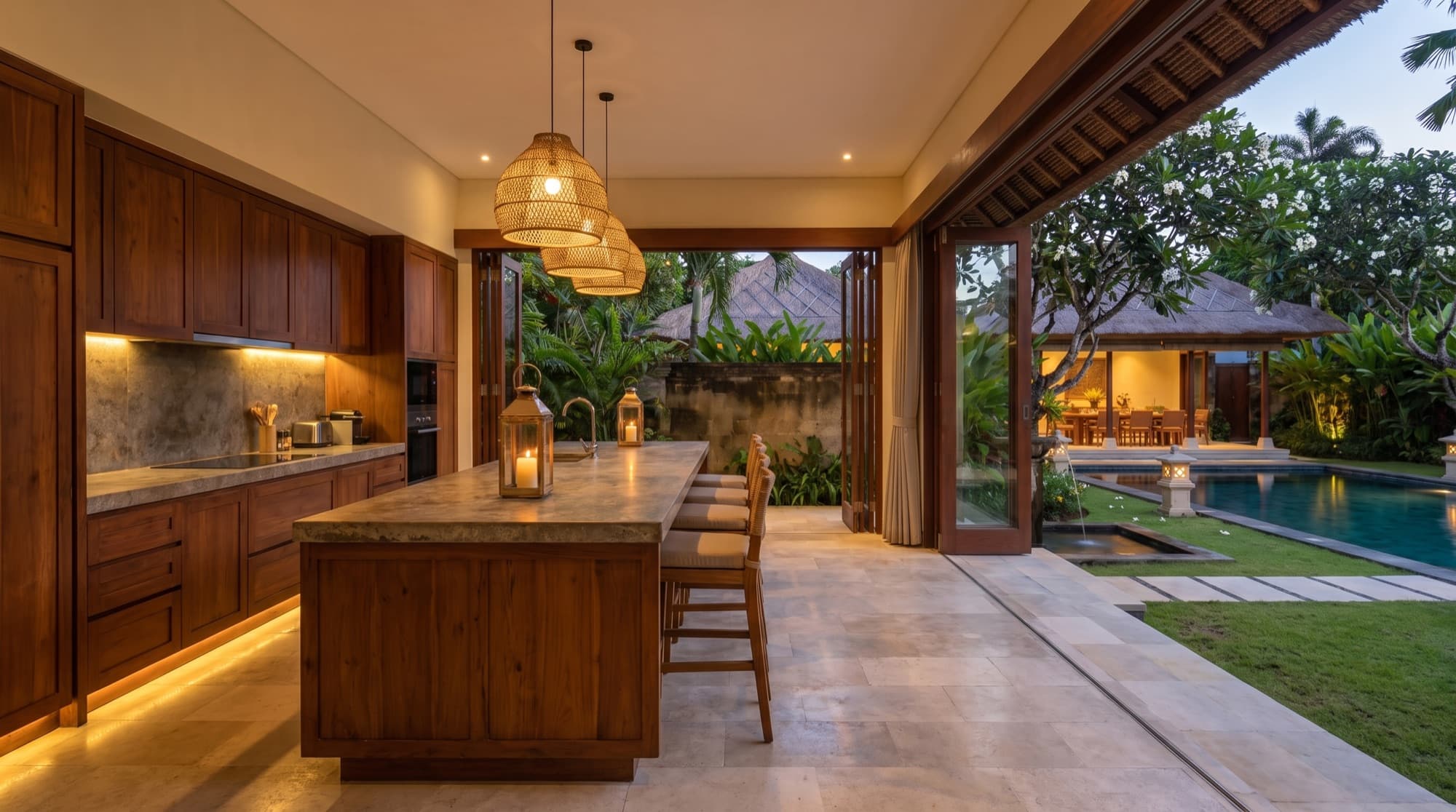 Seminyak Sanctuary Estate — Kitchen