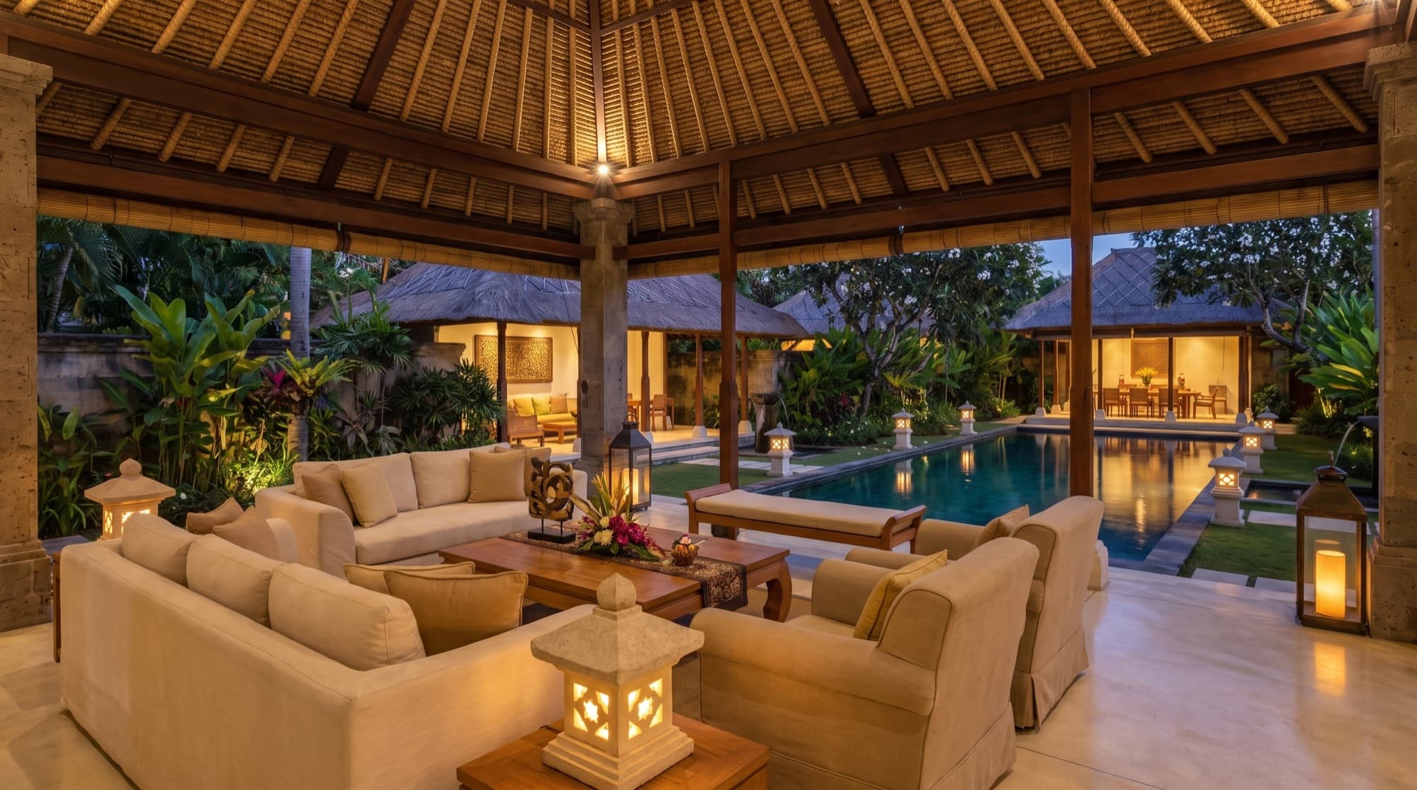 Seminyak Sanctuary Estate — Living room