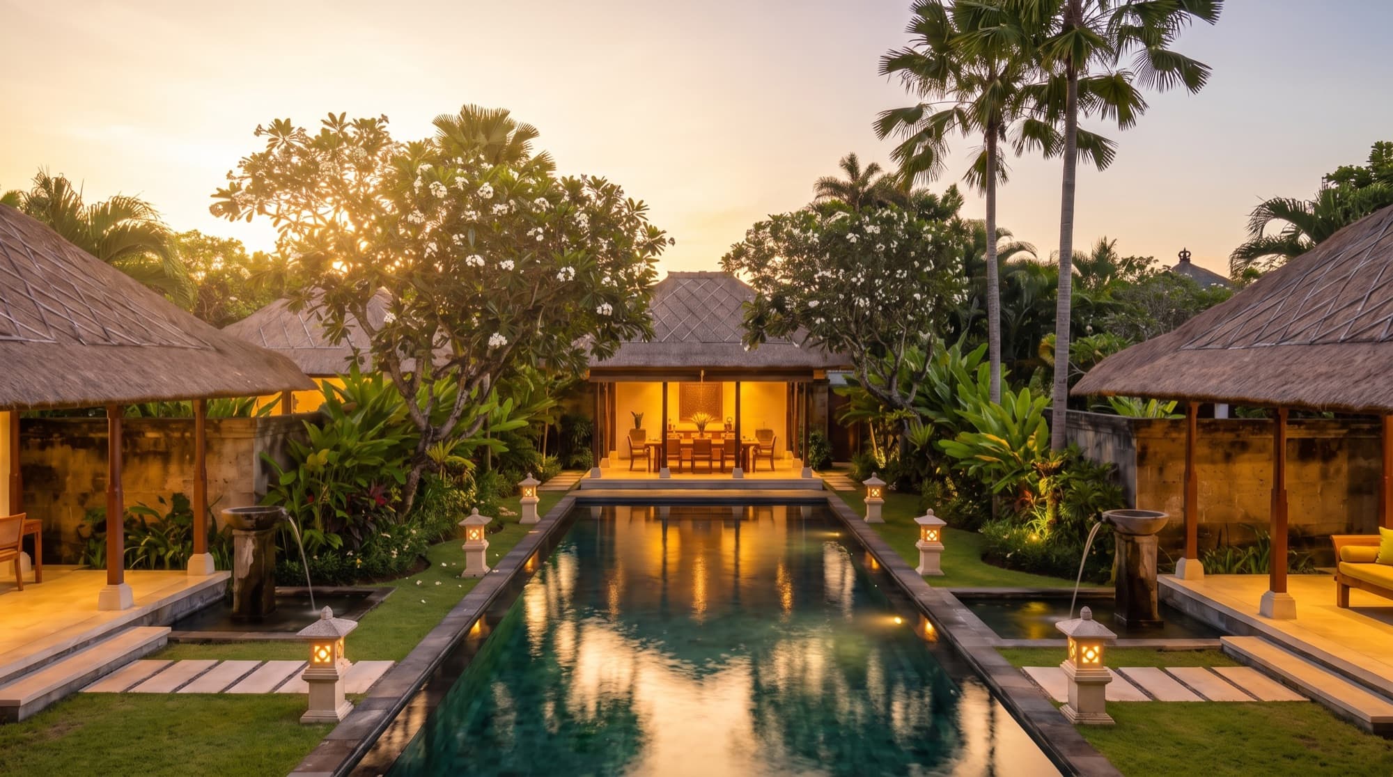 Seminyak Sanctuary Estate — Gardens & spa