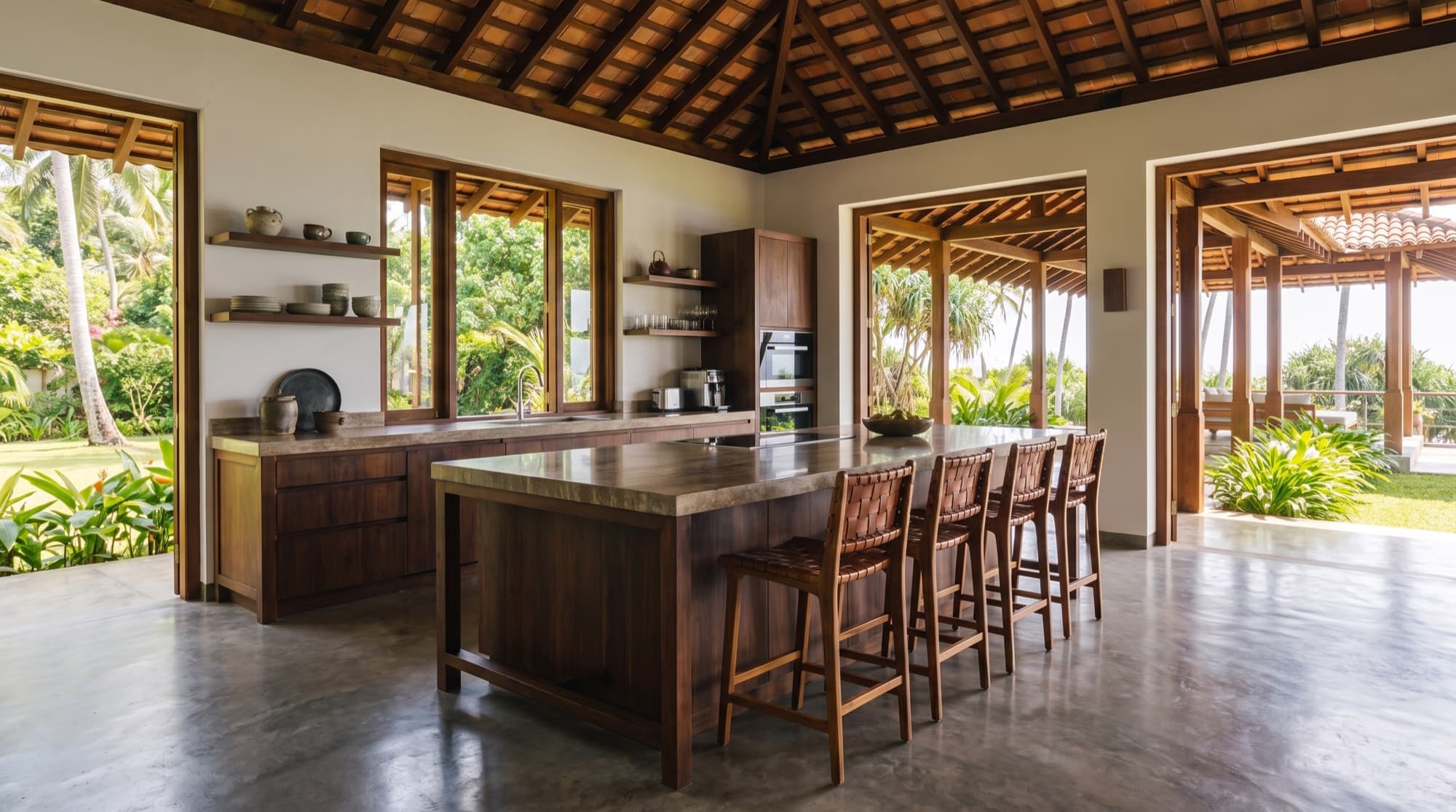 Mirissa Horizon House — Kitchen